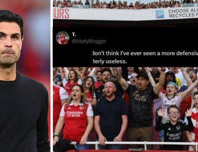 Fans Blast Arsenal Star as “Washed” After UCL Draw with PSV
